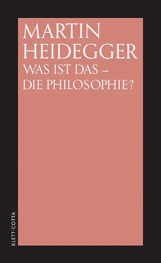 Was ist das - die Philosophie?