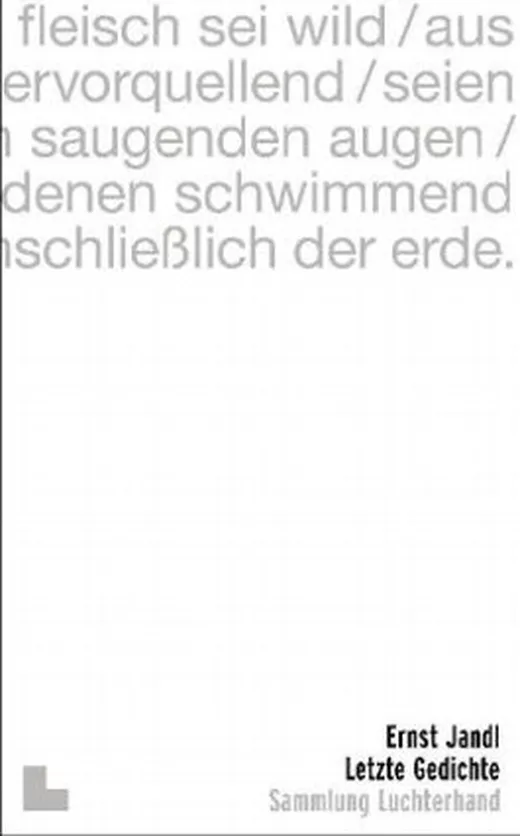 Letzte Gedichte