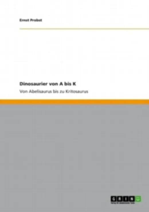 Dinosaurier von A bis K