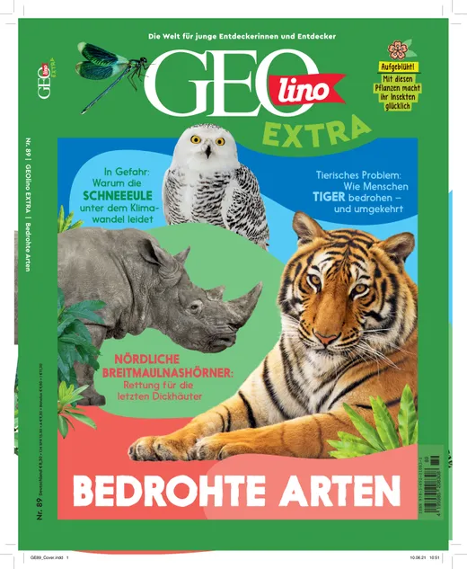 GEOlino Extra / GEOlino extra 89/2021 - Bedrohte Arten