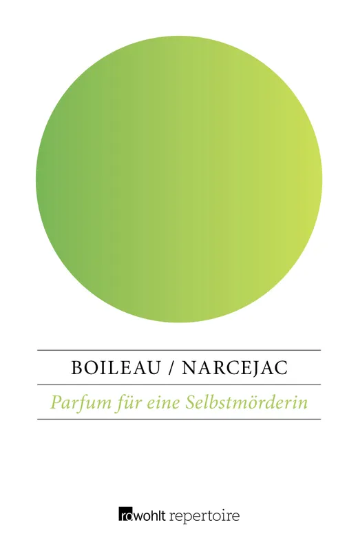Parfum für eine Selbstmörderin
