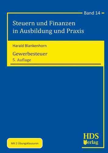 Gewerbesteuer — Harald Blankenhorn