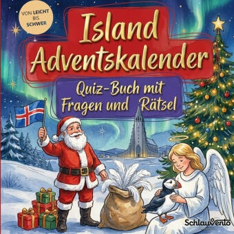 Island-Adventskalender: Quiz-Buch mit Fragen und Rätsel