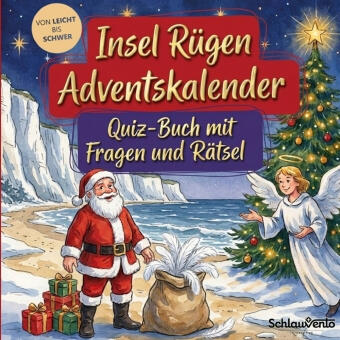 Insel Rügen-Adventskalender: Quiz-Buch mit Fragen und Rätsel