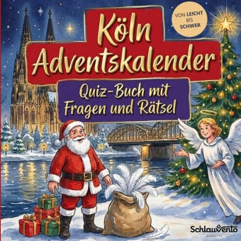 Köln-Adventskalender: Quiz-Buch mit Fragen und Rätsel
