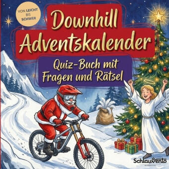 Downhill-Adventskalender: Quiz-Buch mit Fragen und Rätsel
