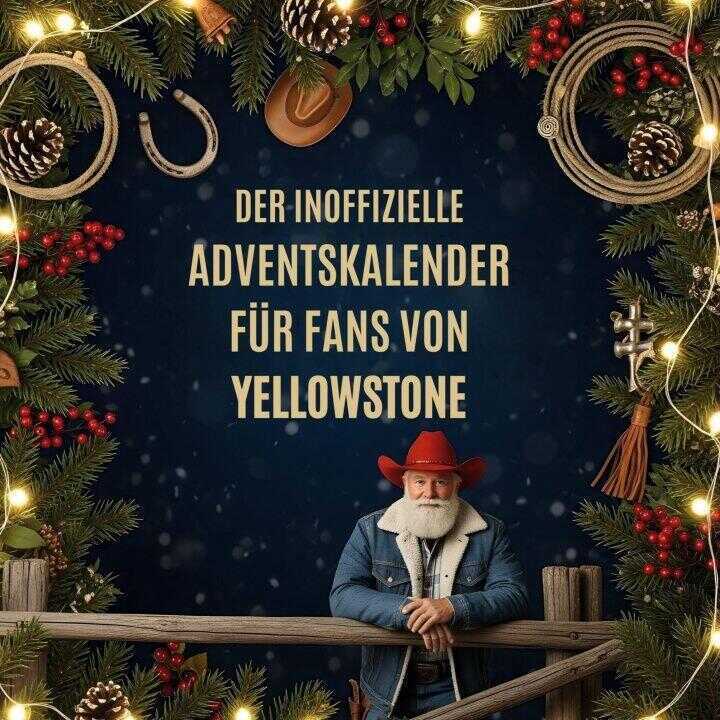 Der inoffizielle Adventskalender für Fans von Yellowstone
