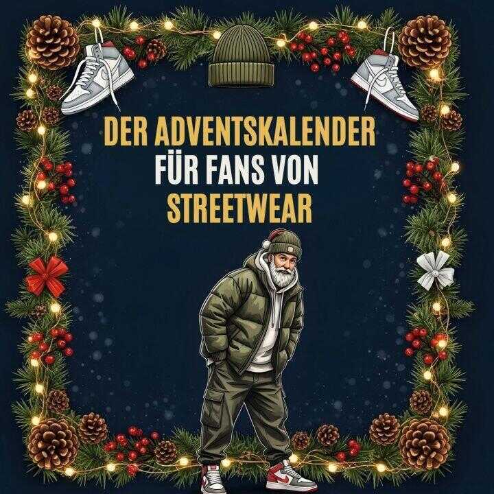 Der Adventskalender für Fans von Streetwear