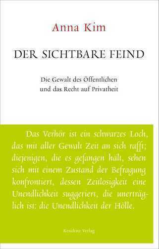 Der sichtbare Feind — Anna Kim