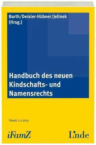 Die Reform des Kindschaftsrechts