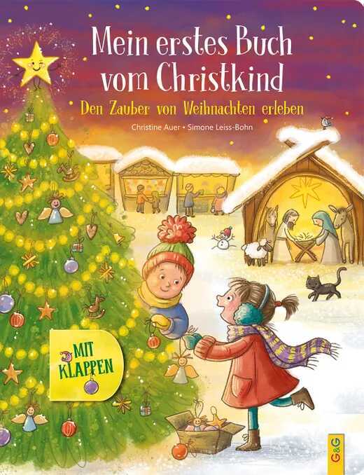 Mein erstes Buch vom Christkind - mit Klappen — Christine Auer