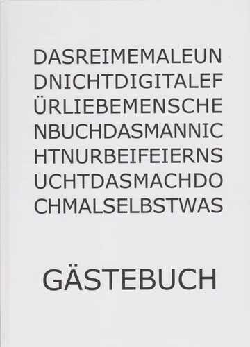 Gästebuch