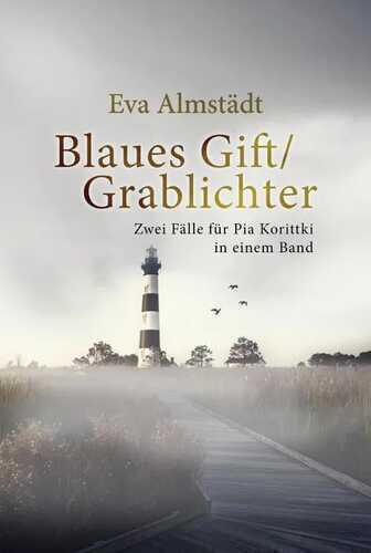 Blaues Gift / Grablichter