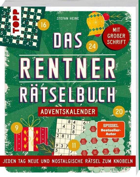 Der ultimative Rentner-Rätselbuch-Adventskalender