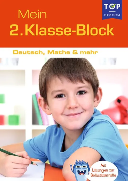 Lernblock - Mein 2. Klasse Block - Deutsch, Mathe & mehr