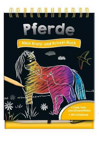 Pferde - Mein Kratz- und Kritzel-Buch