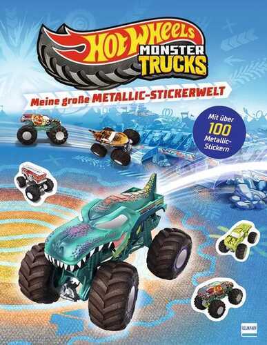 Meine große Metallic-Stickerwelt - Hot Wheels™ Monster Trucks
