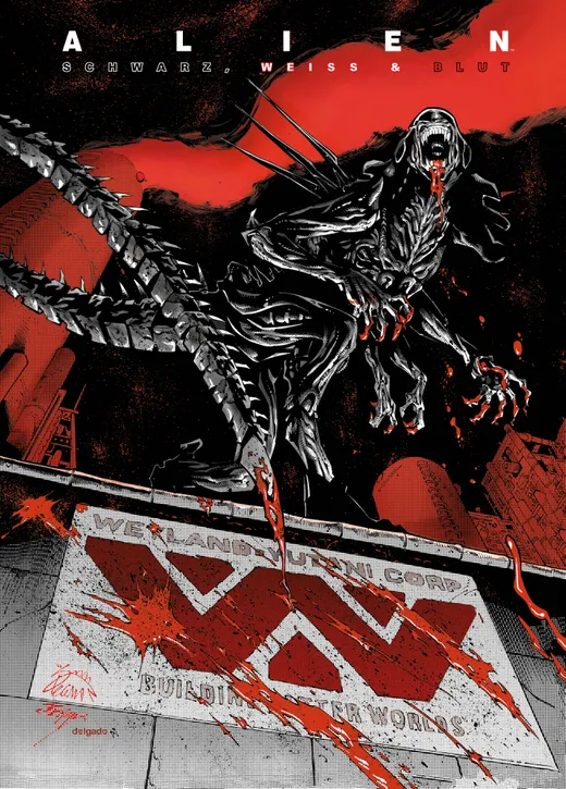Alien: Schwarz, Weiß & Blut
