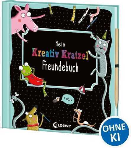 Mein Kreativ-Kratzel Freundebuch