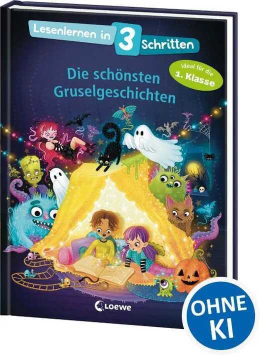 Lesenlernen in 3 Schritten - Die schönsten Gruselgeschichten