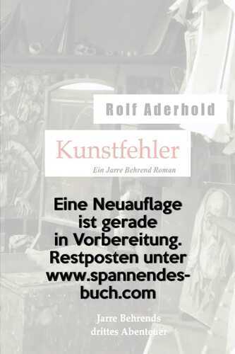 Jarre Behrend / Kunstfehler — Rolf Aderhold