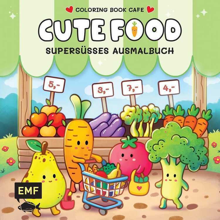 Cozy Coloring - Cute Food