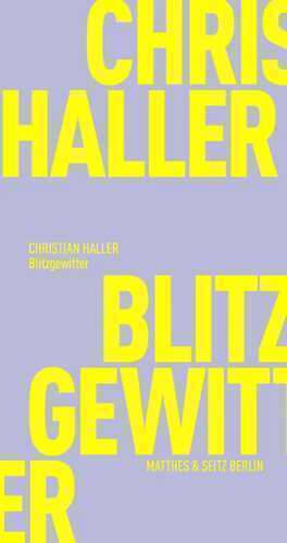Blitzgewitter — Christian Haller