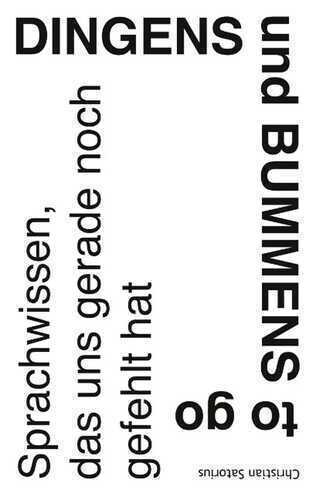 Dingens und Bummens to go