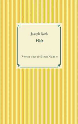 Hiob — Joseph Roth