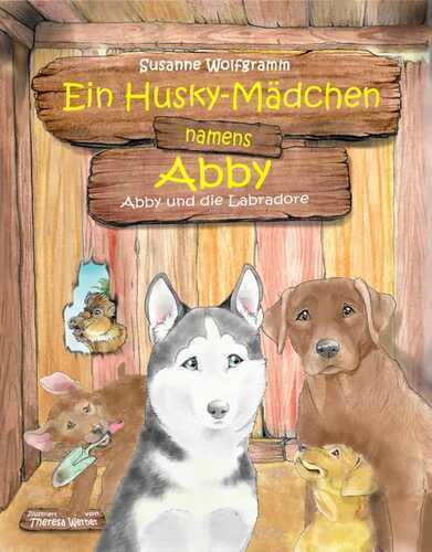 Ein Husky-Mädchen namens Abby