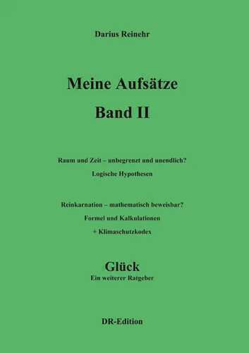 Meine Aufsätze Band II
