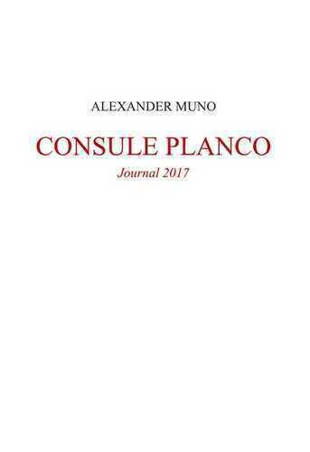 Consule Planco — Alexander Muno