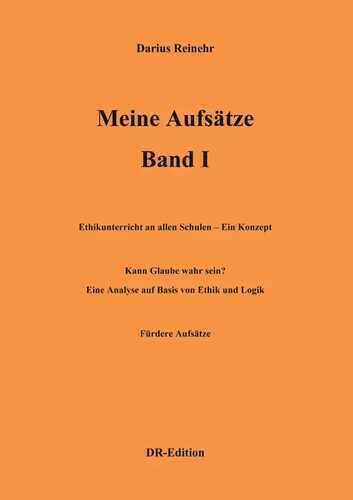 Meine Aufsätze Band I