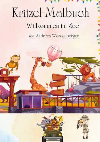 Kritzel und Malbuch