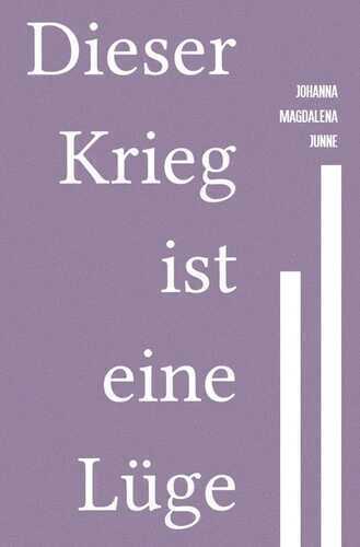 Dieser Krieg ist eine Lüge