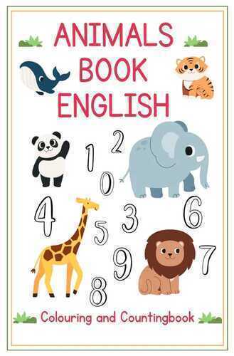 English Animal Draw and Counting Book