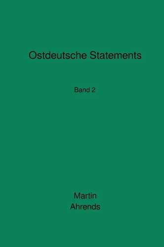 Ostdeutsche Statements