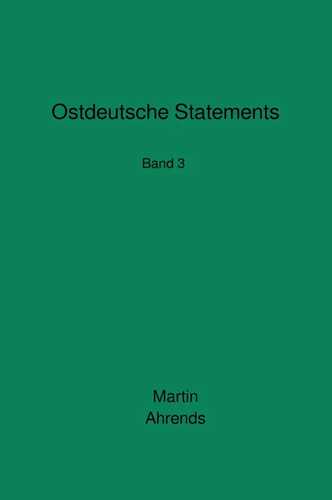 Ostdeutsche Statements