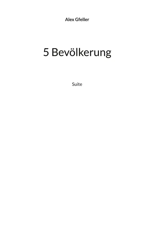 5 Bevölkerung
