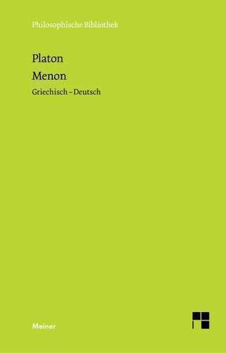 Menon — Platon