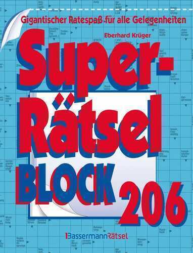 Superrätselblock 206 — Eberhard Krüger