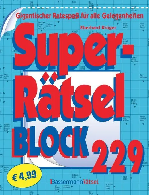 Superrätselblock 229 (5 Exemplare à 4,99 €)