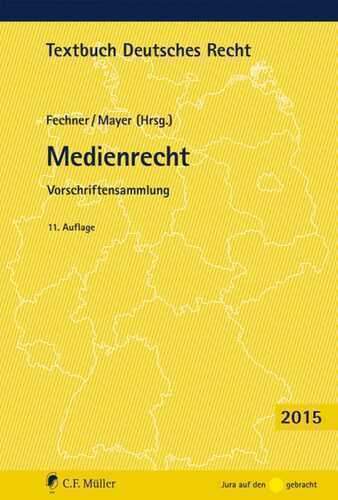 Medienrecht — Frank Fechner