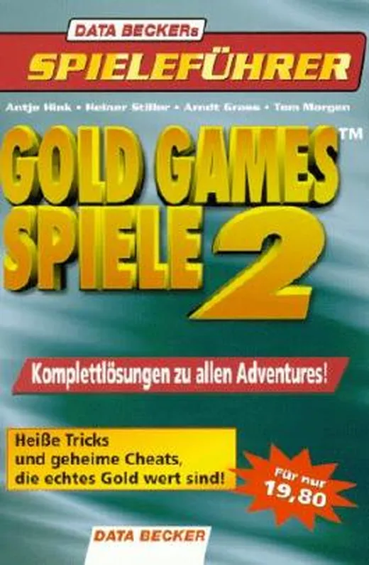 DATA BECKERs Spieleführer. Gold Games Spiele 2