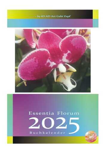 ESSENTIA FLORUM Buchkalender 2025 - by ID AD Art