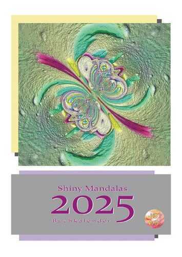SHINY MANDALAS Buchkalender 2025 - by ID AD Art