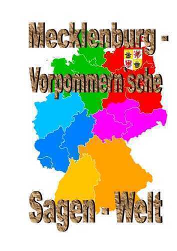 Mecklenburg-Vorpommern`sche Sagenwelt