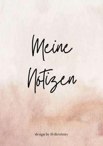 Meine Notizen