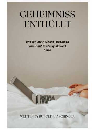 Geheimnis enthüllt: — Rudolf Praschinger