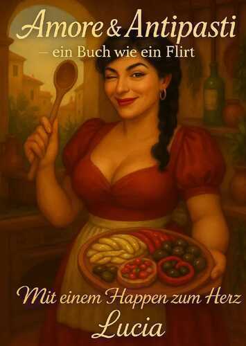 Amore & Antipasti - ein Buch wie ein Flirt .Mit einem Happen zum Herz
